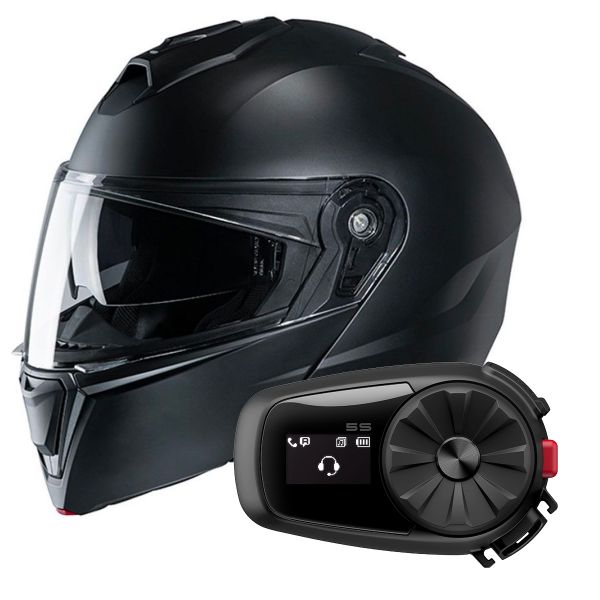 Hjc i90 best sale helmet bluetooth