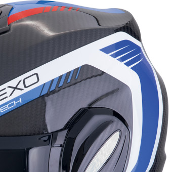 Scorpion Exo Tech Evo Carbon Cosy Black Blue Red