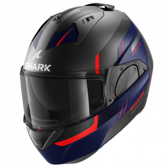 Casco modulare Shark Evo GT Black mat helmet casque moto