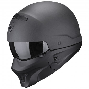 Helmet Scorpion Exo Combat II Solid Matt Black in stock