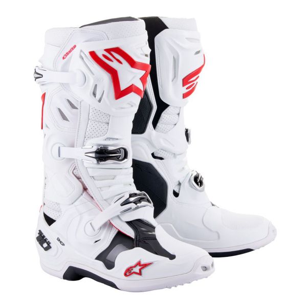 Tech 10 Supervented White Bright Red