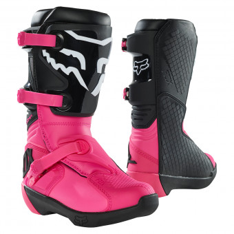 pink motorbike boots