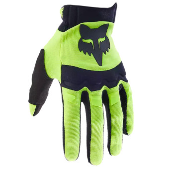 Motocross Gloves FOX Dirtpaw Glove Flo Yellow 130