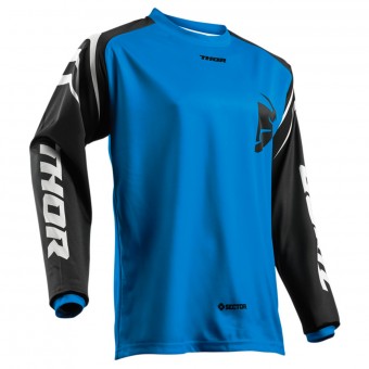 Motocross Jerseys Thor Sector Zones Blue