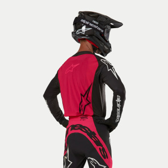 Alpinestars Supertech Ward Black Red Berry