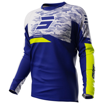 Motocross Jerseys SHOT Devo Matrix Blue