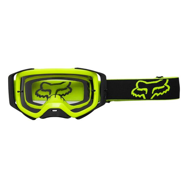 Motocross Goggles FOX Airspace Xpozr Flo Yellow at the best price ...