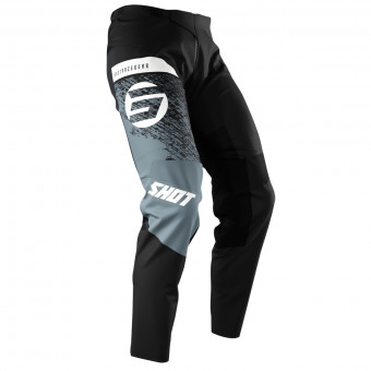 Motocross Trousers SHOT Devo Roll Black Pant