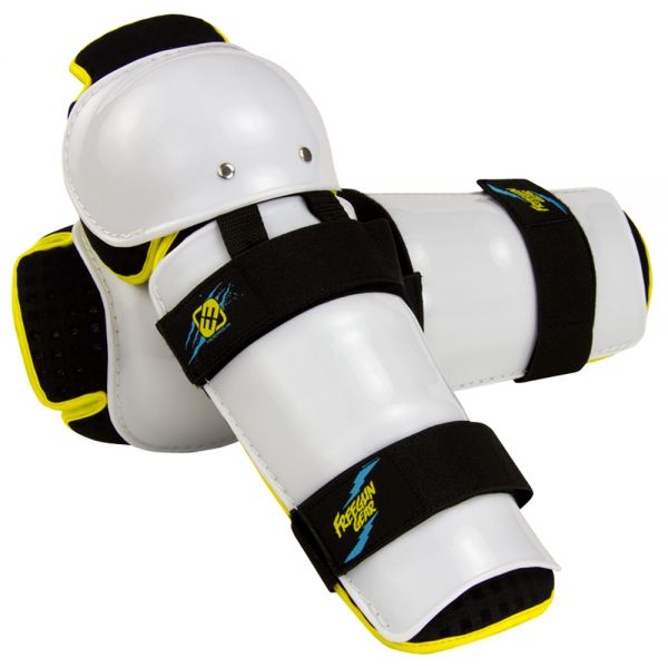 Knee Protectors Freegun Knee Guard White at the best price | iCasque.co.uk