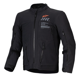 Motorcycle Jackets Alpinestars AMT-8 Stretch Drystar XF Black