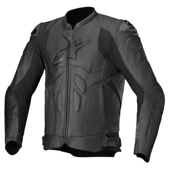 Motorcycle Jackets Alpinestars Dusk Leather Black