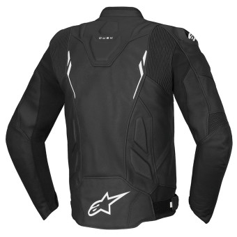 Alpinestars Dusk Leather Black White