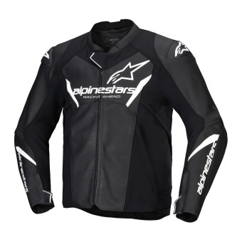 Motorcycle Jackets Alpinestars Faster V3 Black White