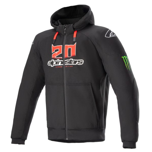 Motorcycle jacket Alpinestars FQ20 Chrome Ignition Monster Hoodie