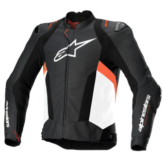 Motorcycle Jackets Alpinestars Missile V3 Airflow Black White Red Fluo