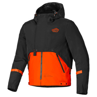 Motorcycle Jackets Alpinestars Mootant WP Parka Spicy Orange Black