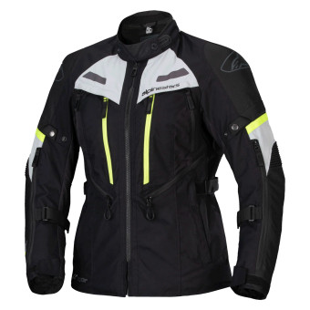 Motorcycle Coats Alpinestars Stella Bogota Pro Drystar Black Ice Gray Yellow Fluo