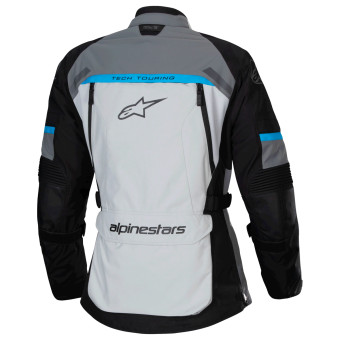 Alpinestars Stella Bogota Pro Drystar Ice Gray Black Cyan