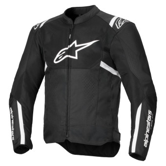 Motorcycle Jackets Alpinestars T-SPS Air V2 Black White