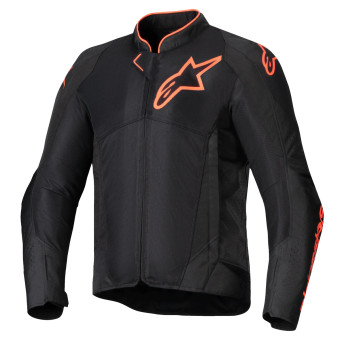 Motorcycle Jackets Alpinestars Viper Air V4 Black Red Fluo