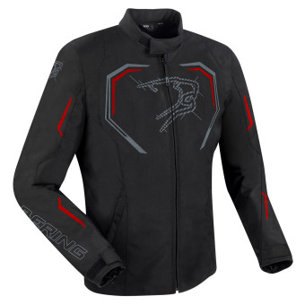 Motorcycle Jackets Bering Dundy Black Red