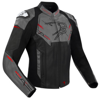 Motorcycle Jackets Bering Snap Black Grey