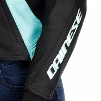 Dainese Racing 5 Leather Woman Black Water