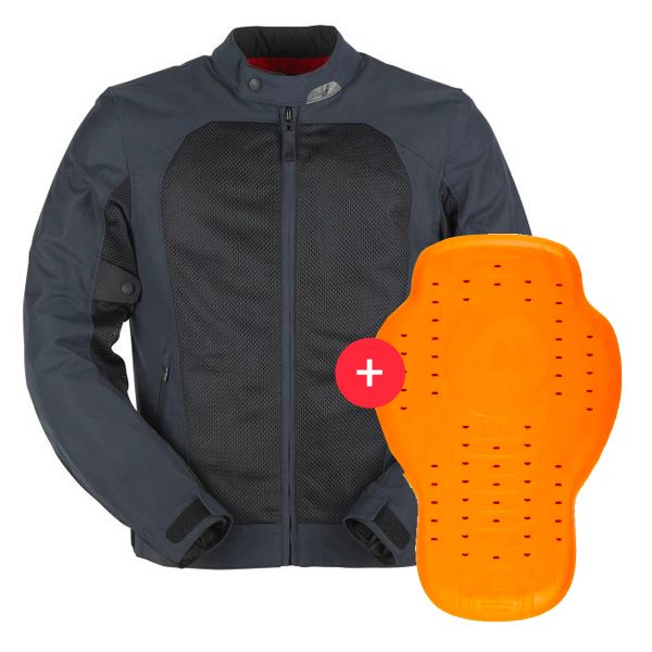 motorcycle jacket with back protector