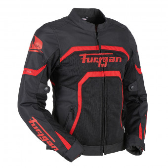 Furygan Mystic Evo Vented Black Red