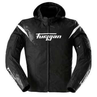 Motorcycle Jackets Furygan Shard Black White