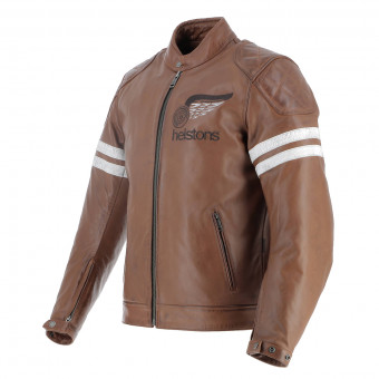 Motorcycle Jackets Helstons Jake Speed Leather Camel