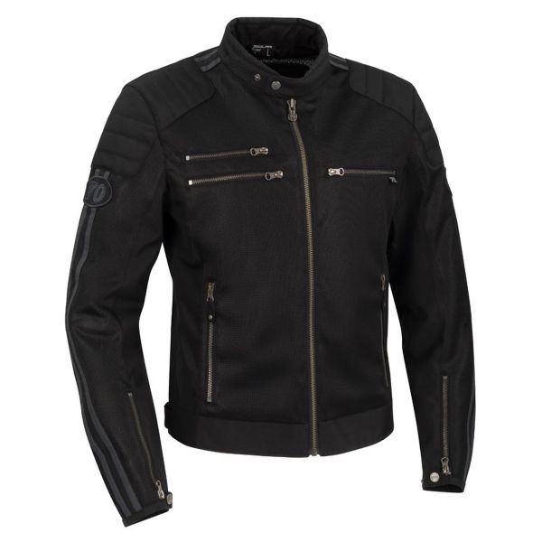 Motorcycle jacket Segura Ventura Vented Black Grey at the best price ...