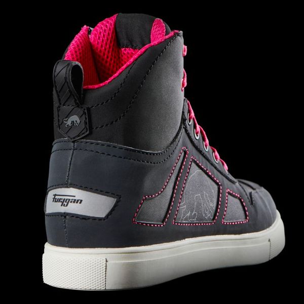 Trainers Furygan Angie D3O Black Pink at the best price iCasque