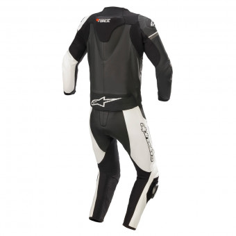 Alpinestars GP Force Phantom 2 PC Black White Metallic Gray