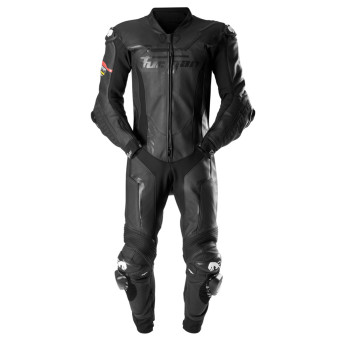 Leather Motorcycle Suits Furygan Eclipse X Kevlar Black