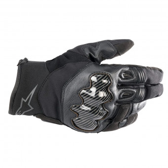 Motorcycle Gloves Alpinestars SMX-1 Drystar Black Black