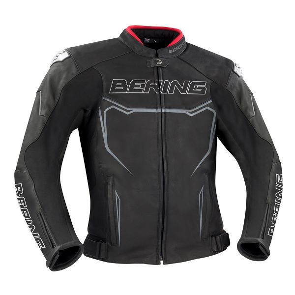 Motorcycle jacket Bering Cletor Black at the best price | iCasque.co.uk