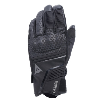 Motorcycle Gloves Dainese Tempest 2 D-Dry Short Black