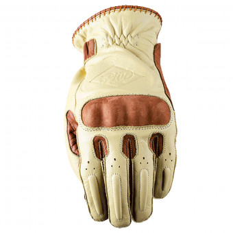 Motorcycle Gloves Five Oklahoma Beige Brown