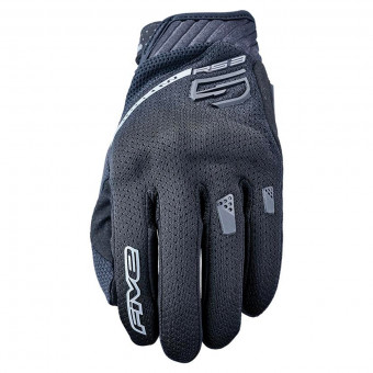 Motorcycle Gloves Five RS3 Evo Airflow Black