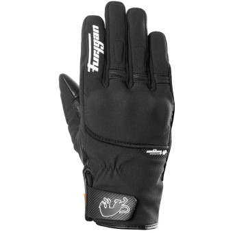 Motorcycle Gloves Furygan Jet Lady All Seasons D3O Evo Black White