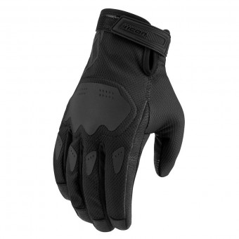 Motorcycle gloves ICON PDX3 Glove Black ready to ship | iCasque.co.uk
