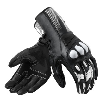 Motorcycle gloves REV IT Metis 2 Black White at the best price