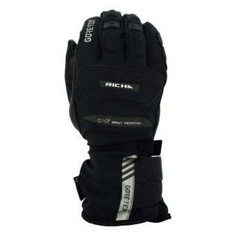 Motorcycle Gloves Richa North Gore-Tex Black