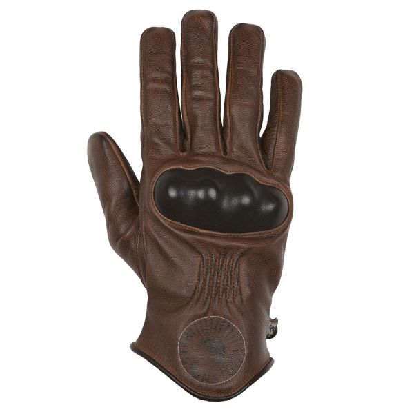 Motorcycle gloves Helstons Sun Summer Camel Black at the best price ...