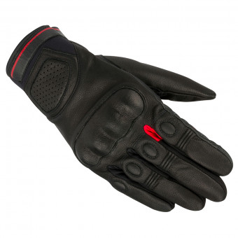 Motorcycle Gloves Bering Vasko Black Red