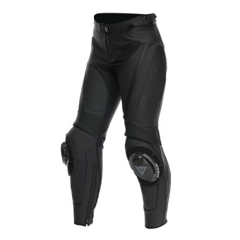 Motorcycle Trousers Dainese Delta 4 Woman Black Black