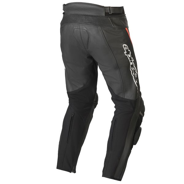 Pants Alpinestars Track V2 Black Red Fluo in stock | iCasque.co.uk