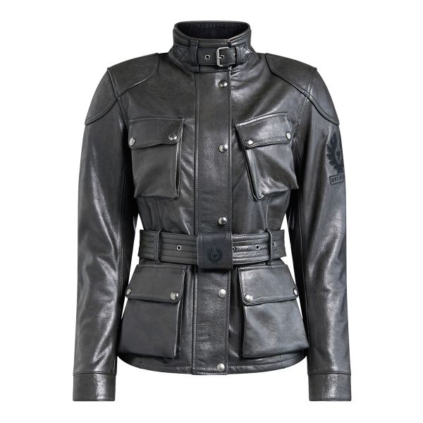 Belstaff tourist trophy leather on sale jacket