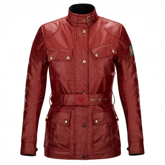 Motorcycle Coats Belstaff Trialmaster Pro Lady Wax Racing Red